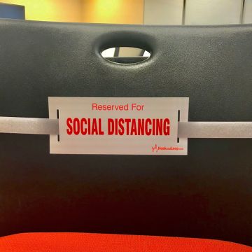Social Distancing Strap-Light Gray