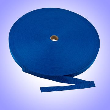 1.5" - DuraGrip brand Heavyweight Polypropylene Webbing - Pacific Blue DG15PBWEBB-HW