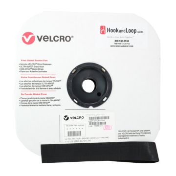 5/8" - Velcro® brand Ultra-Mate® Hook 845 Sew-On HTH - Black 164827