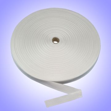 1.5" - DuraGrip brand Heavyweight Polypropylene Webbing - White DG15WHPOLYHW