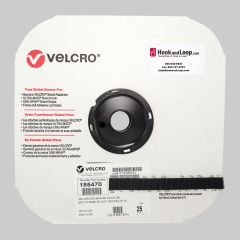 5/8" - Velcro® brand Pressure Sensitive Adhesive Hook: Rubber - Black 185470