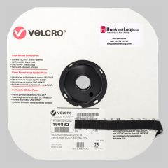5/8" - Velcro® brand Pressure Sensitive Adhesive Hook: Acrylic - Black 190882