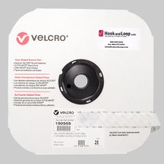 1" - Velcro® brand Pressure Sensitive Adhesive Loop: Acrylic - White 190959
