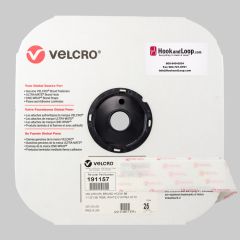 1.5" - Velcro® brand Pressure Sensitive Adhesive Hook: Acrylic - White 191157