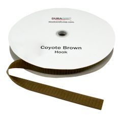 1" - DuraGrip Brand Sew-On Hook - Coyote Brown DG10CBHS