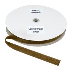 1" - DuraGrip Brand Sew-On Loop - Coyote Brown DG10CBLS
