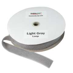 2" - DuraGrip Brand Sew-On Loop - Light Gray DG20LGLS