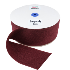 4" - DuraGrip Brand Sew-On Loop - Burgundy DG40BULS