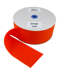 4" - DuraGrip Brand Sew-On Loop - Orange DG40ORLS