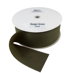 4" - DuraGrip brand Sew-On Hook - Ranger Green DG40RGHS