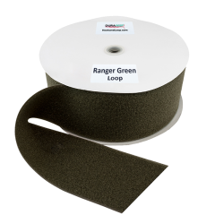 4" - DuraGrip brand Sew-On Loop - Ranger Green DG40RGLS