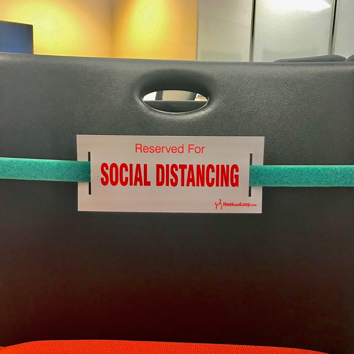Social Distancing Strap-Kelly Green