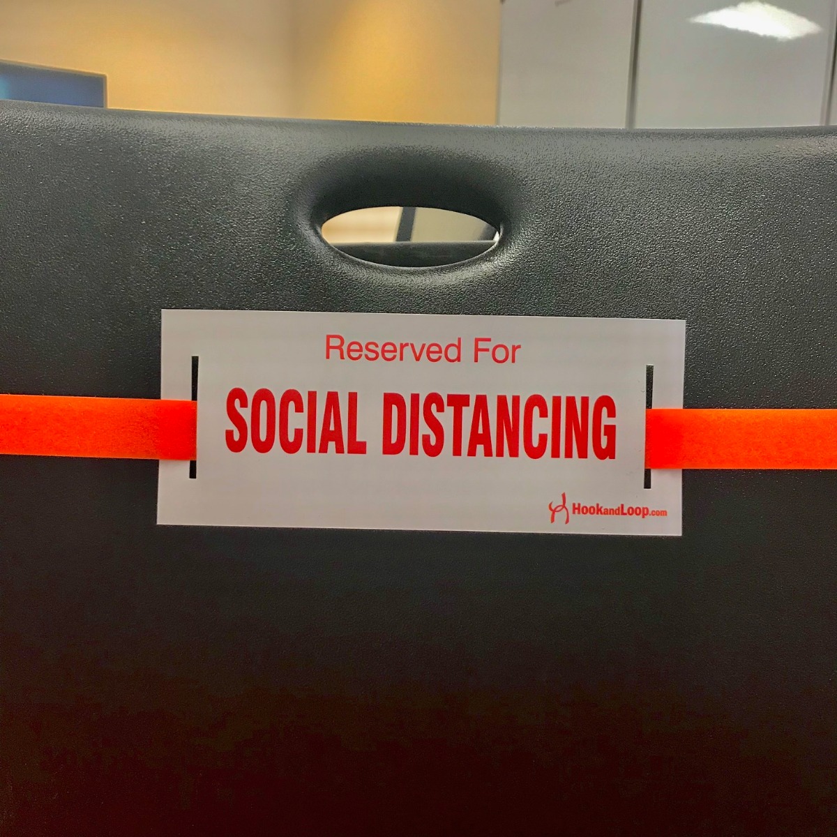 Social Distancing Strap-Orange