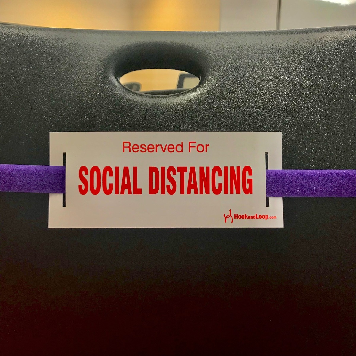 Social Distancing Strap-Purple