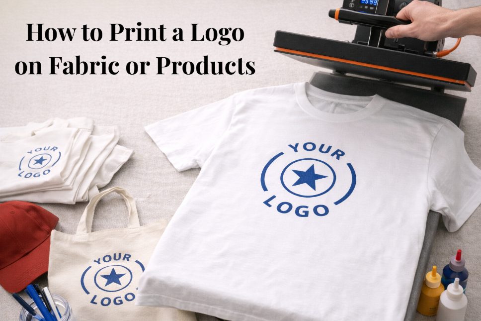 How to Print a Logo on Fabric or Products (Complete Guide)