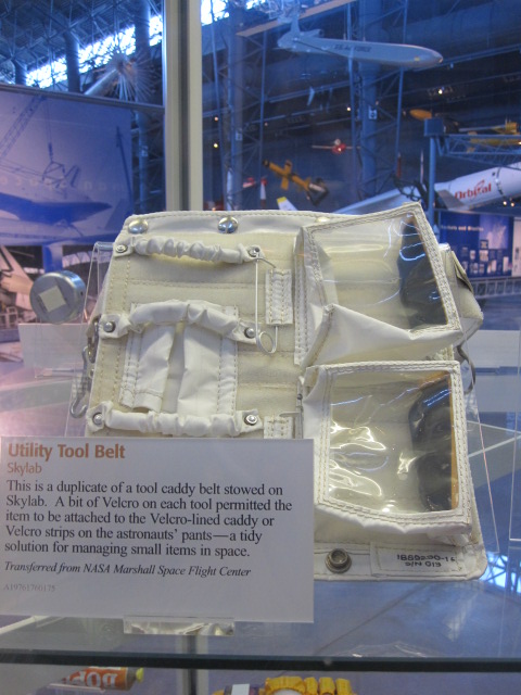 NASA utility took belt with pouches and VELCRO